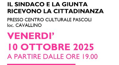 Locandina Incontro libero con il cittadino 10.10.2025 Locandina Incontro libero con il cittadino 10.10.2025