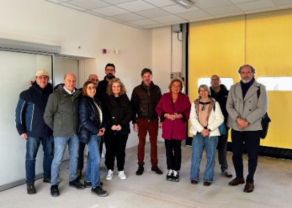 Sopralluogo al nuovo Polo Sanitario: lavori secondo programma, a marzo la commissione sanità