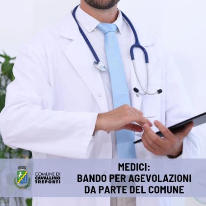 Bando esplorativo per medici – Manifestazione di interesse