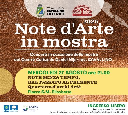 Concerto Note Senza Tempo, Dal Passato Al Presente Concerto Note Senza Tempo, Dal Passato Al Presente