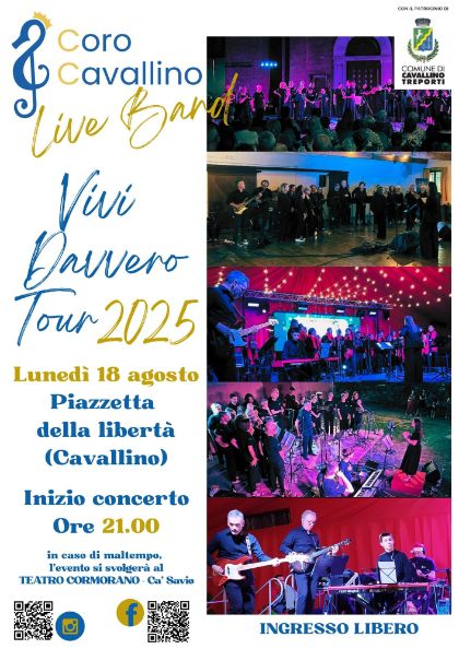 Vivi Davvero Tour 2025 Vivi Davvero Tour 2025
