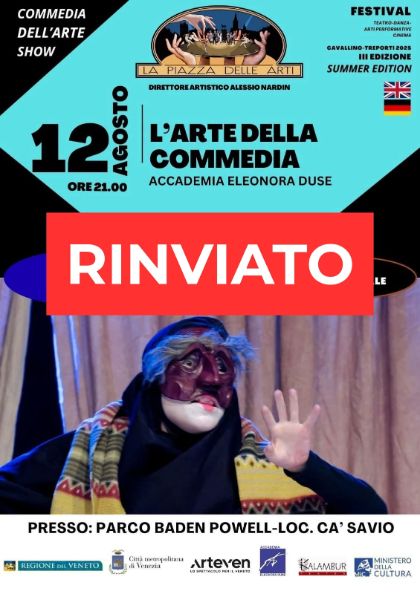  L' Arte della Commedia - La Piazza delle Arti Summer Edition 2025