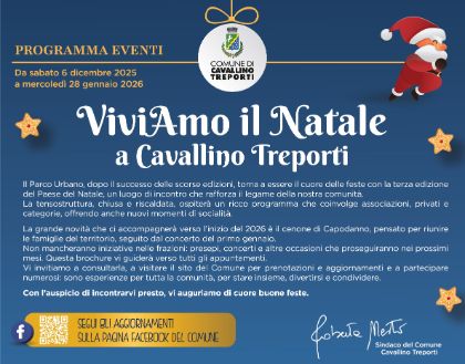 Viviamo il Natale a Cavallino Treporti con Accensione degli alberi comunali