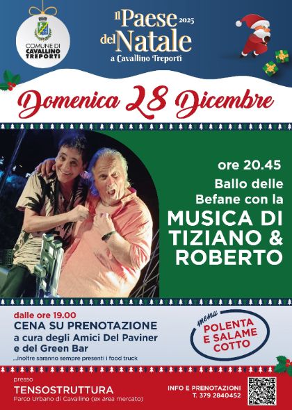 Il Paese del Natale - 28 Dicembre 2025 Serata a tema 