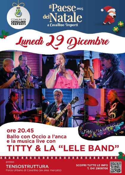 Il Paese del Natale - Ballo con Occio a l'anca e la musica live con Titty & La 