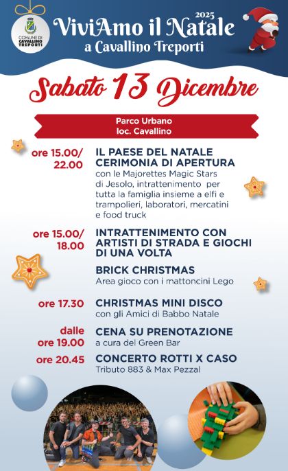 Il Paese del Natale 2025 - Programma del 13 dicembre 2025