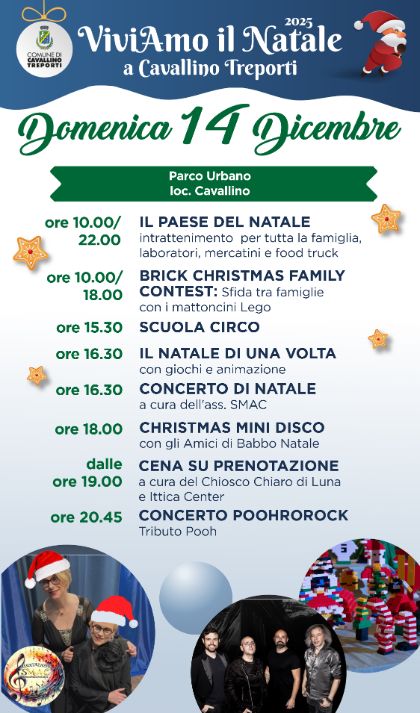 Il Paese del Natale 2025 - Programma del 14 dicembre 2025