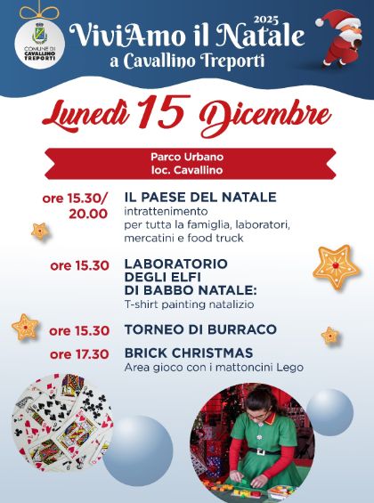 Il Paese del Natale 2025 - Programma del 15 dicembre 2025