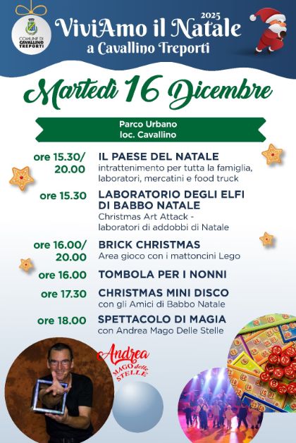 Il Paese del Natale 2025 - Programma del 16 dicembre 2025