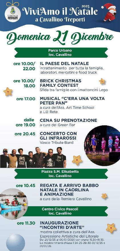 Il Paese del Natale 2025 - Programma del 21 dicembre 2025