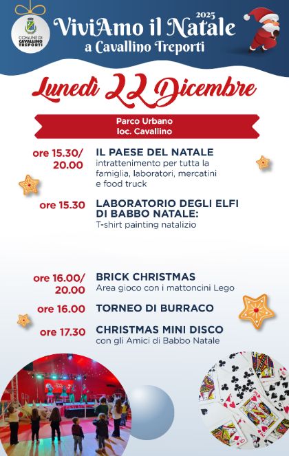 Il Paese del Natale 2025 - Programma del 22 dicembre 2025