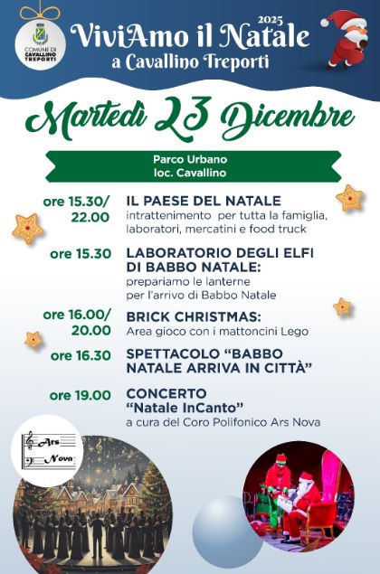 Il Paese del Natale 2025 - Programma del 23 dicembre 2025