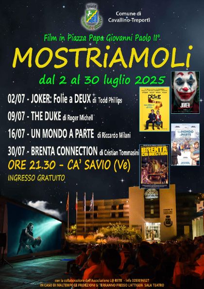 Rassegna Film Mostriamoli 2025 Rassegna Film Mostriamoli 2025