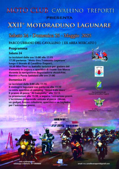 XXII Motoraduno Lagunare XXII Motoraduno Lagunare