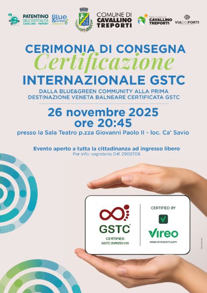 Blue & Green - Certificazione GSTC