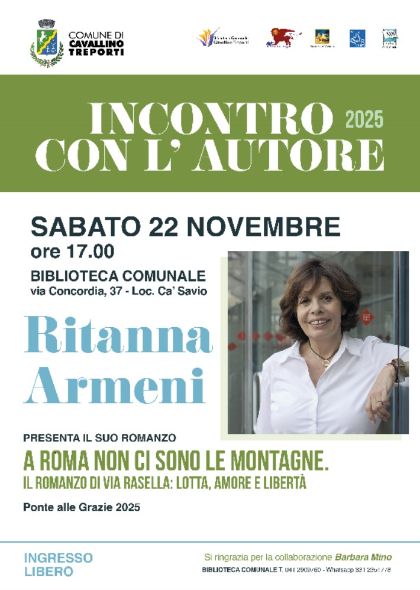 Incontro con l'autore 2025 - Ritanna Armeni