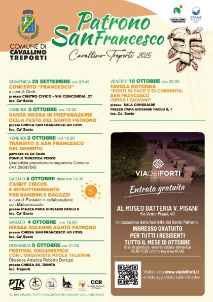Patrono San Francesco Cavallino Treporti 2025