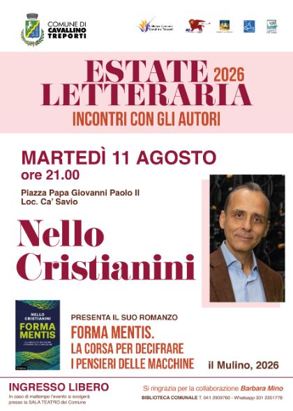 Estate Letteraria 2026 - Nello Cristianini