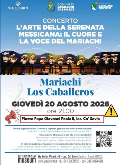 Concerto L'Arte della Serenata Messicana: Il Cuore e la Voce del Mariachi
