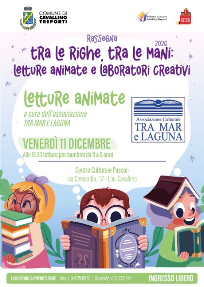 Rassegna tra le Righe e le Mani - Letture Animate