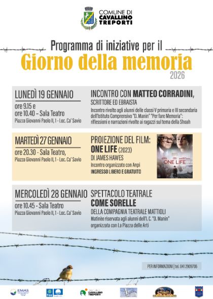 Giorno della memoria 2026