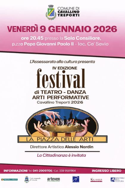 Presentazione IV Edizione del Festival di Teatro Danza Arti Performative Cinema