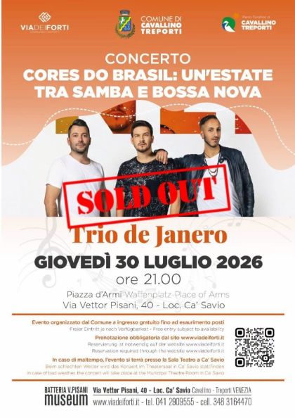 Concerto Cores do Brasil: Un'Estate tra Samba e Bossa Nova - SOLD OUT