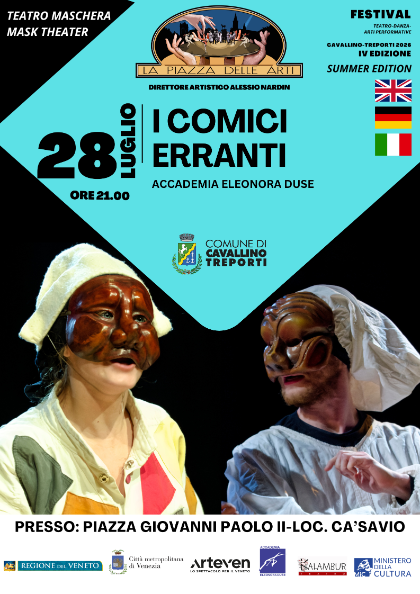 I Comici Erranti - La Piazza delle Arti Summer Edition 2026