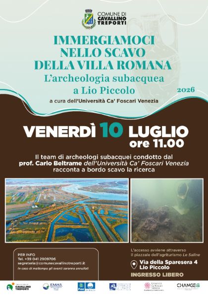 Immergiamoci nello scavo della Villa Romana