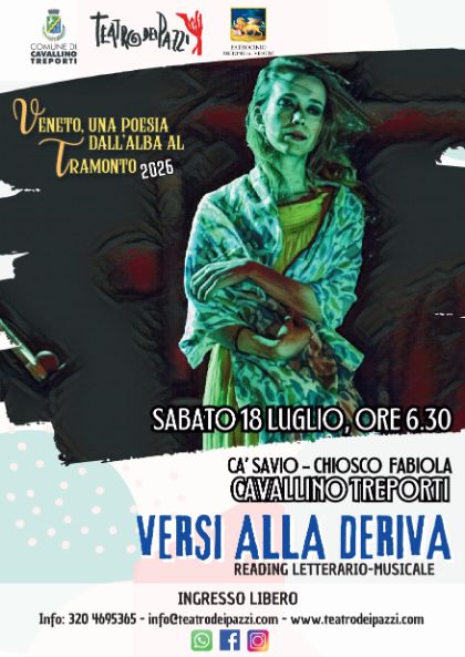 Veneto, una poesia dall'alba al tramonto 2026 - Versi alla deriva