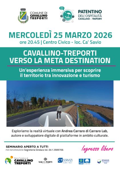 Cavallino-Treporti verso la Meta Destination
