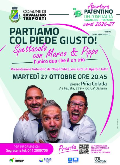 Spettacolo di Marco e Pippo