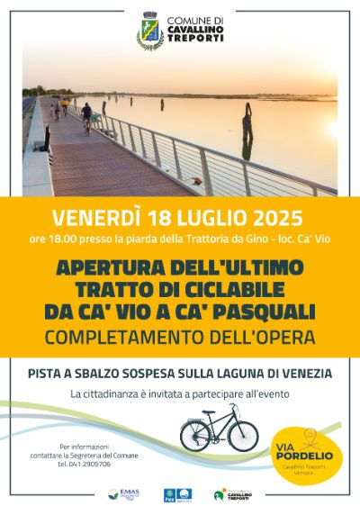 Locandina completamento ciclabile 18.07