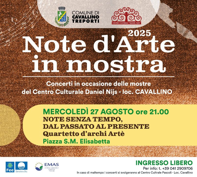 Locandina Concerto Note senza tempo 27.08