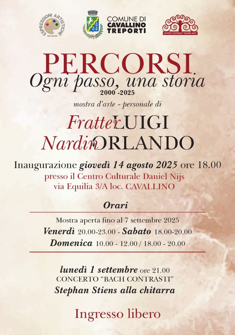 Mostra Percorsi inaugurazione 14.08