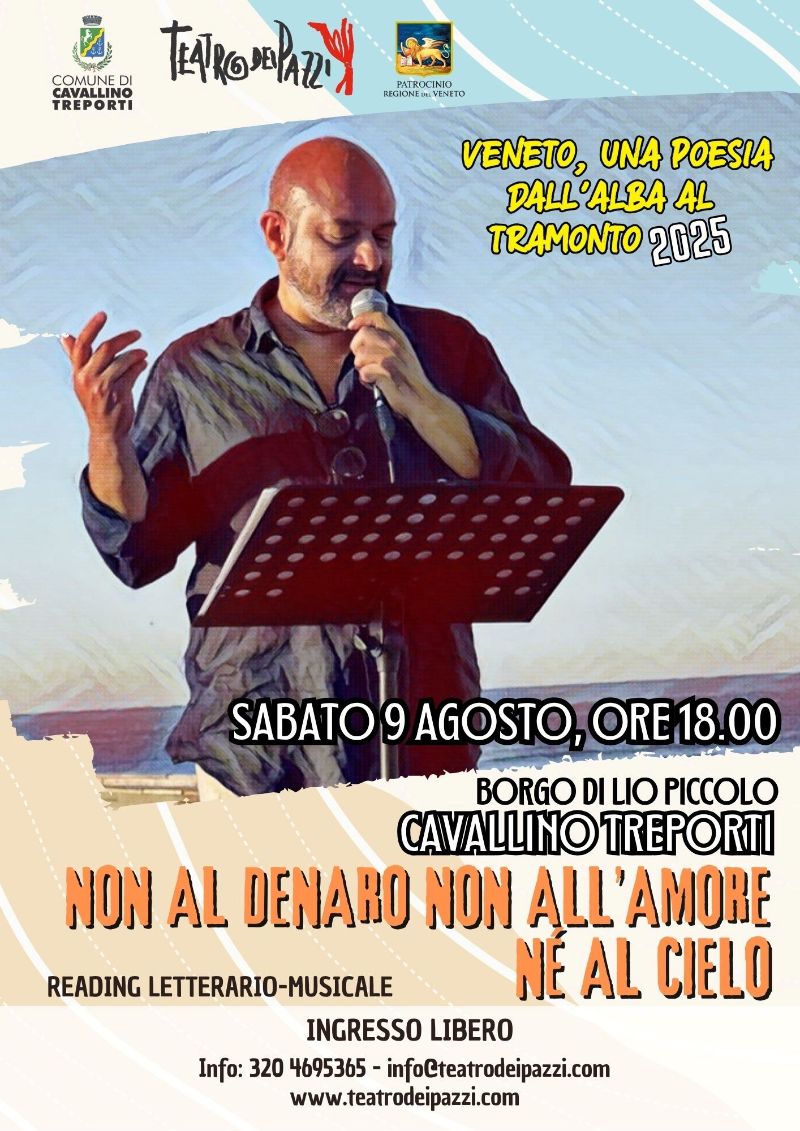 Locandina poesia tra l'alba e il tramonto 09.08