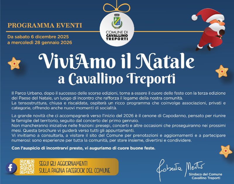 Brochure Viviamo il Natale 2025