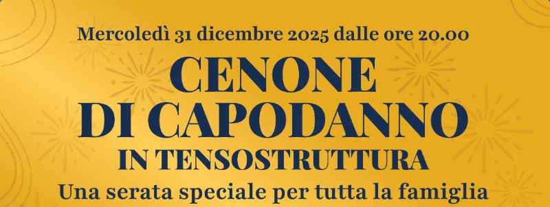 Locandina Cenone di Capodanno