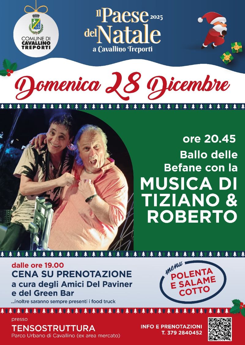 Locandina Ballo delle Befane 28.12.2025