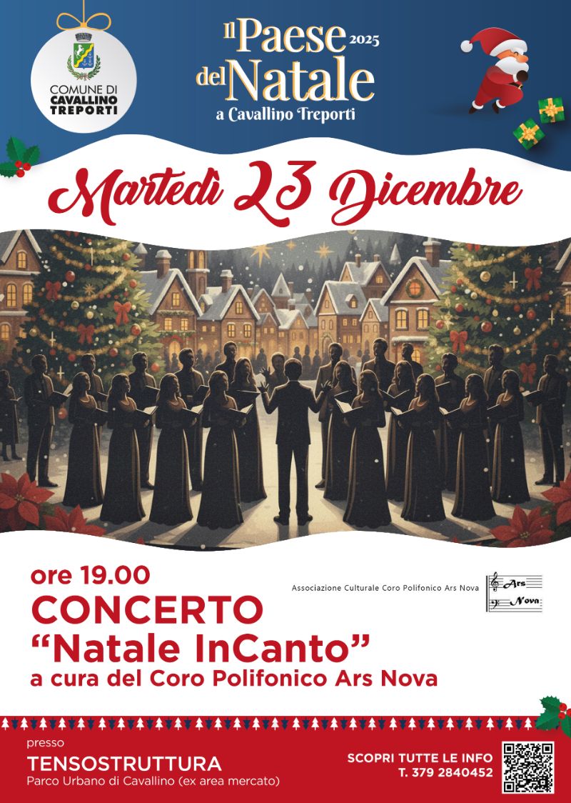 Locandina Concerto Ars Nova 23.12.2025