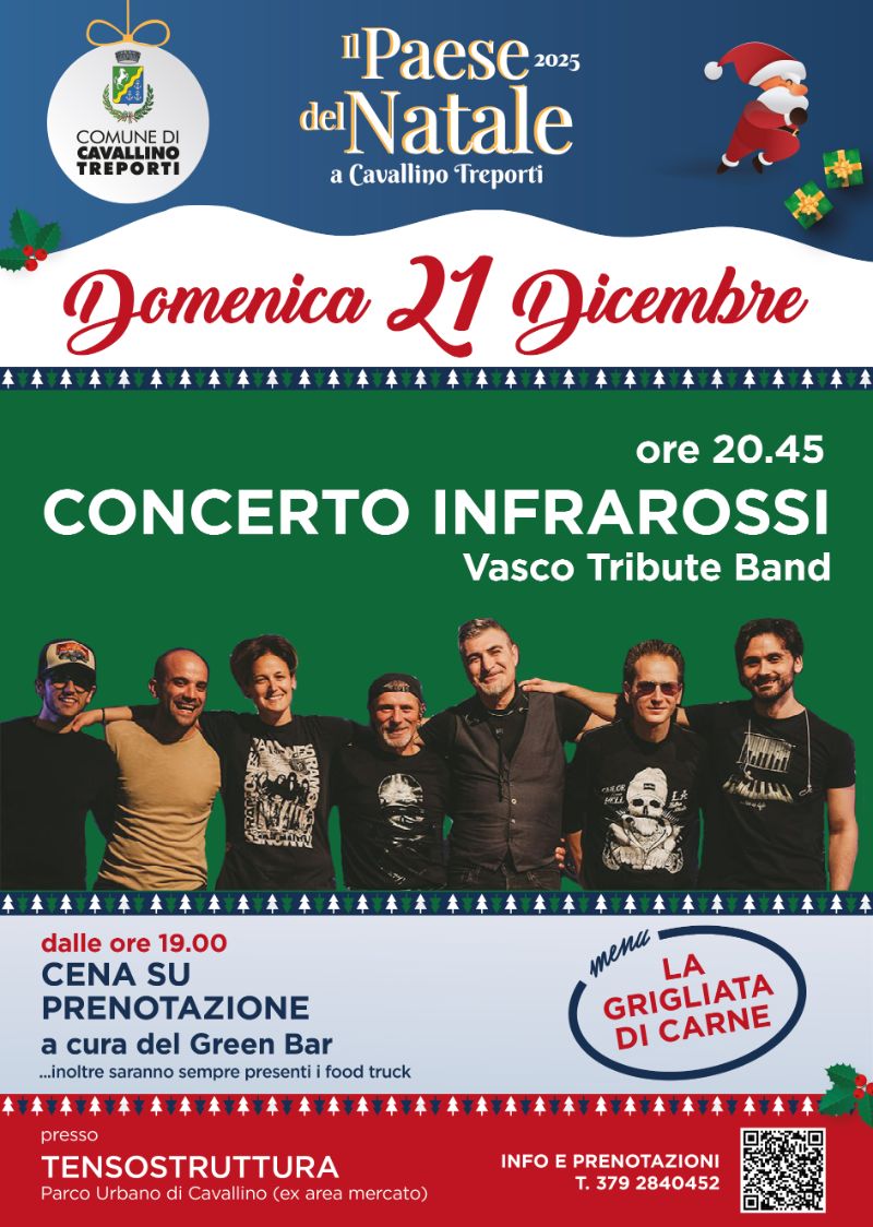 Locandina Concerto Infrarossi 21.12.2025