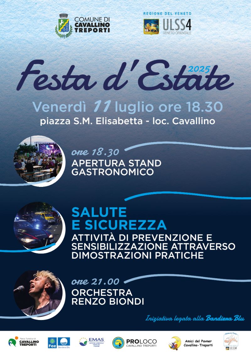 Locandina Festa d'estate 11.07.2025