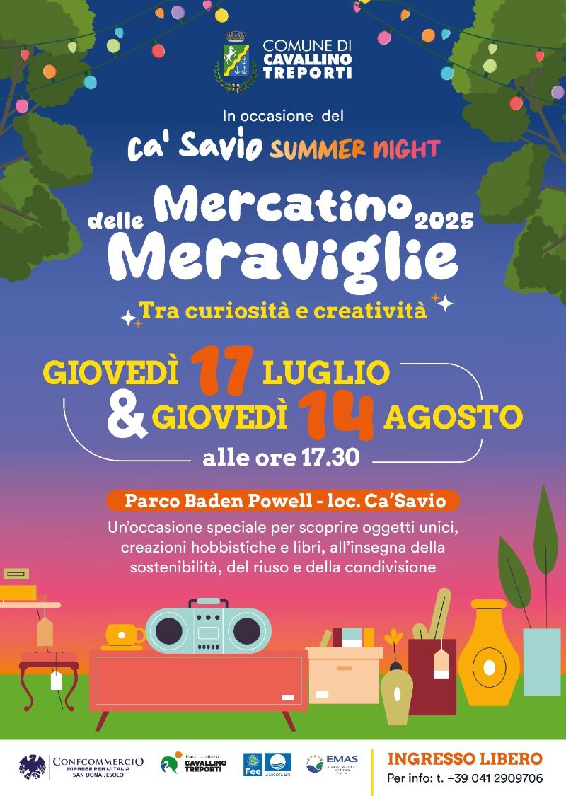 Locandina Mercatino delle meraviglie 2025