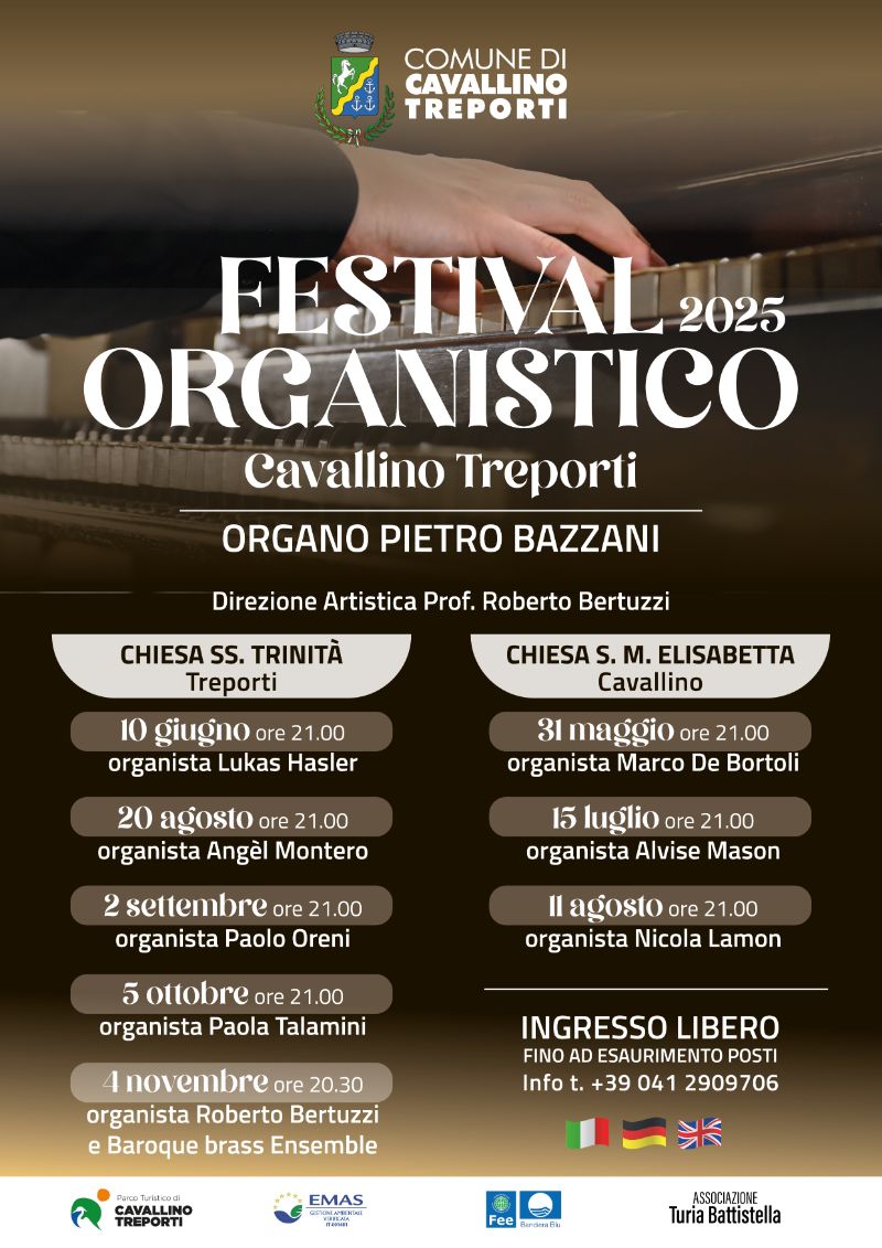 Locandina Festival organistico