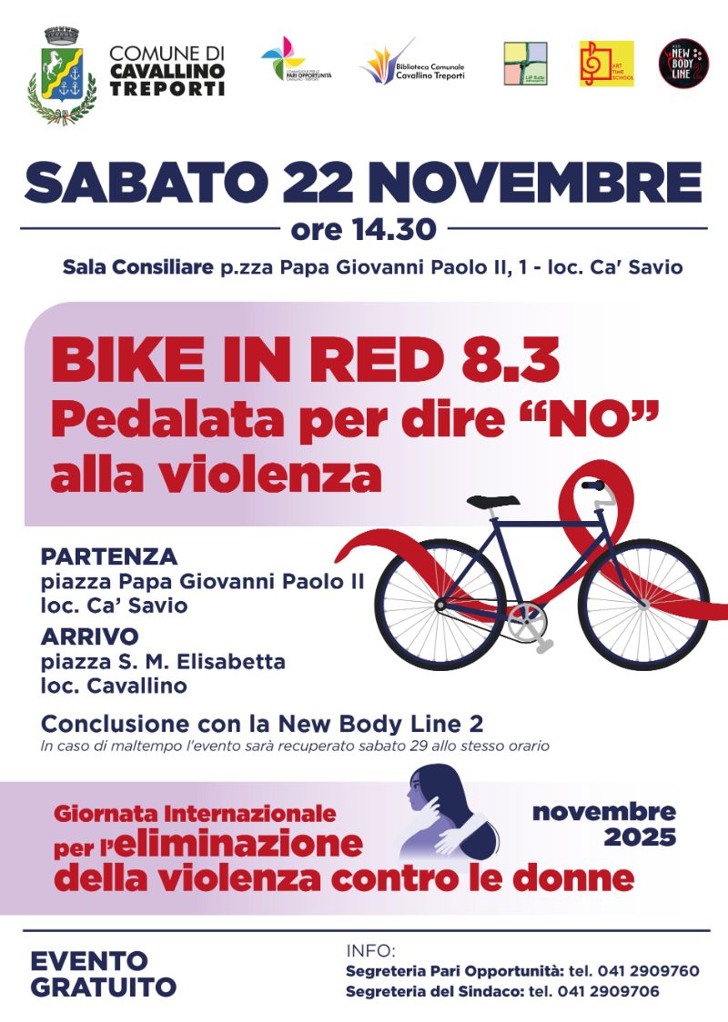 Locandina Bike In Red 22.11 Locandina Bike In Red 22.11