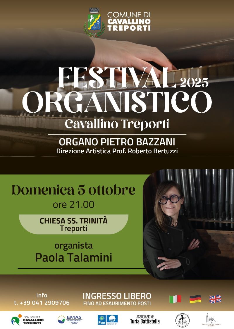 Locandina Festival Organistico 5 ottobre