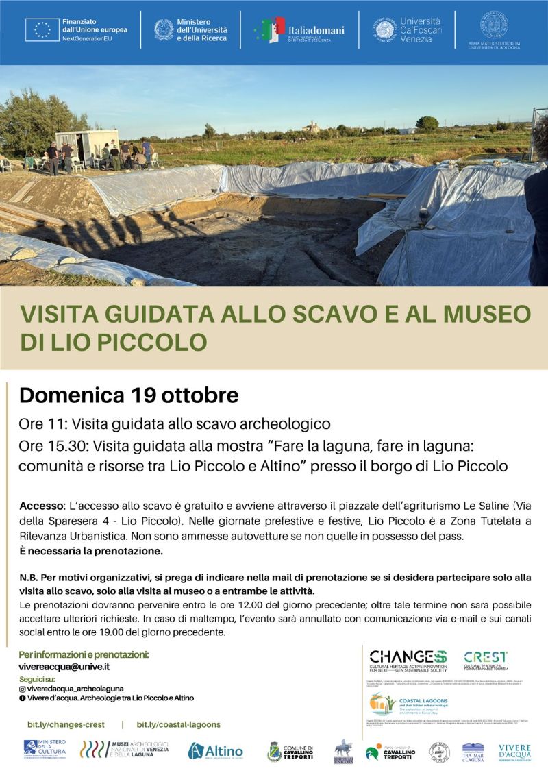 Visita guidata agli scavi 19.10