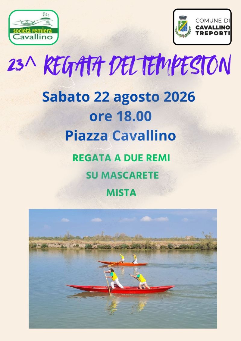 Regata del Tempeston 22.08.2026