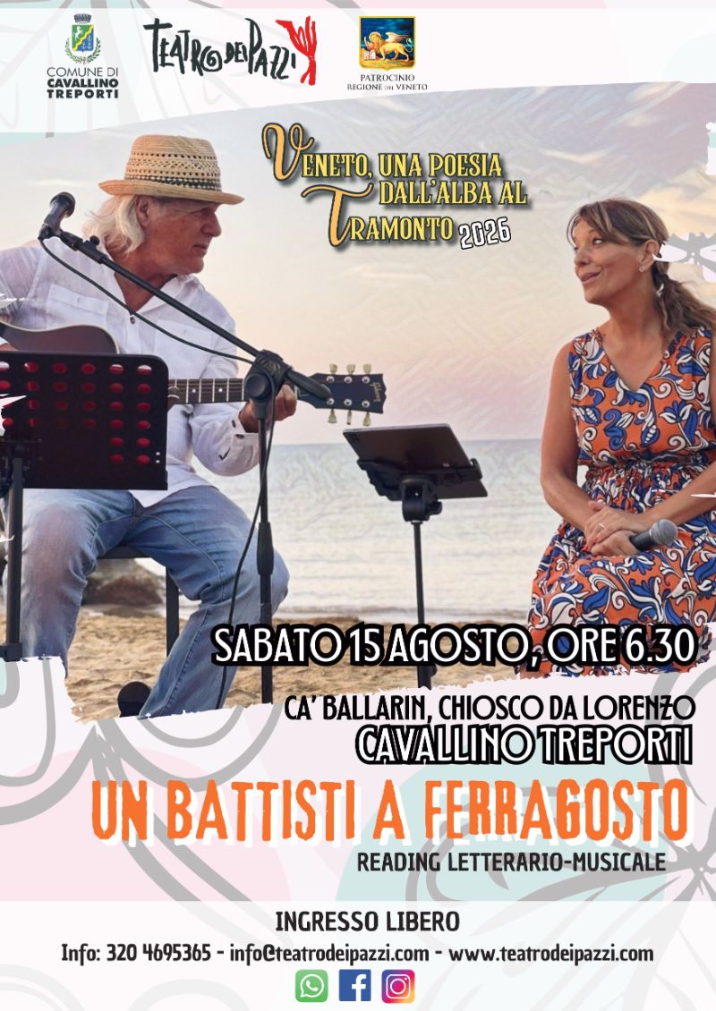 Veneto, una poesia dall'alba al tramonto 15.08.2026