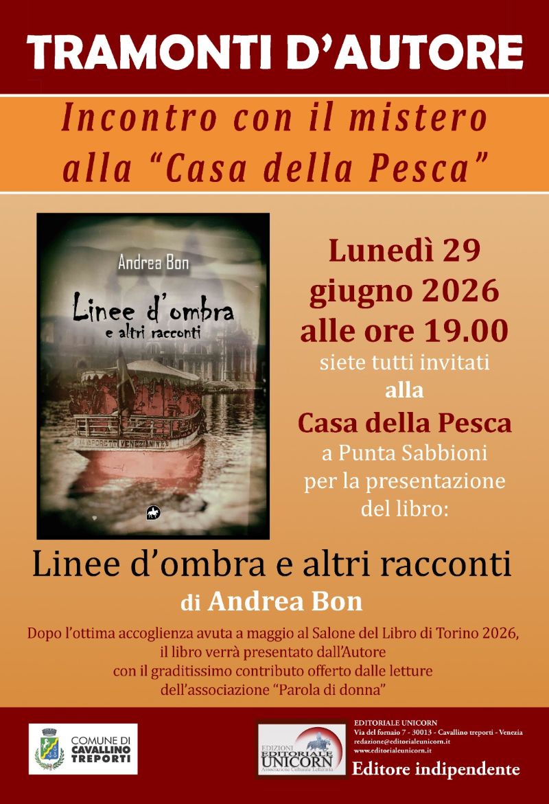 Tramonti d'autore casa pesca 29.06.2026
